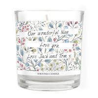 Personalised Botanical Scented Jar Candle Extra Image 2 Preview